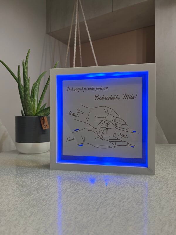 3D okvir za narukvice iz rodilišta