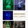 Personalizirana LED lampa po narudžbi
