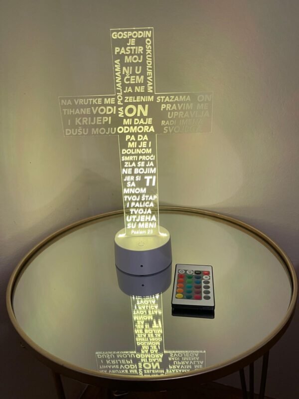 LED lampa – “Gospodin je pastir moj”