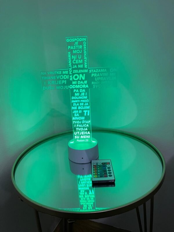 LED lampa – “Gospodin je pastir moj”