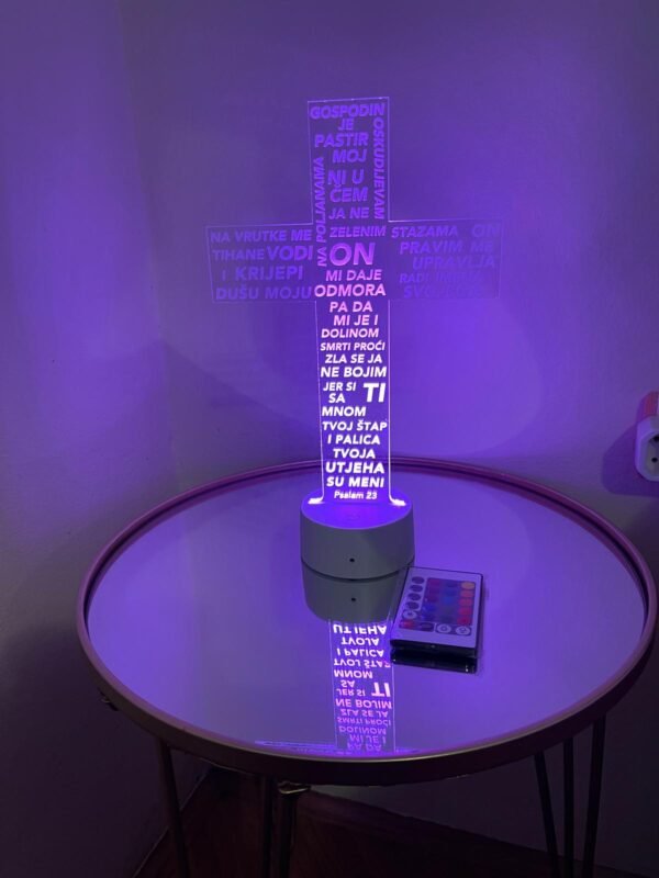 LED lampa – “Gospodin je pastir moj”