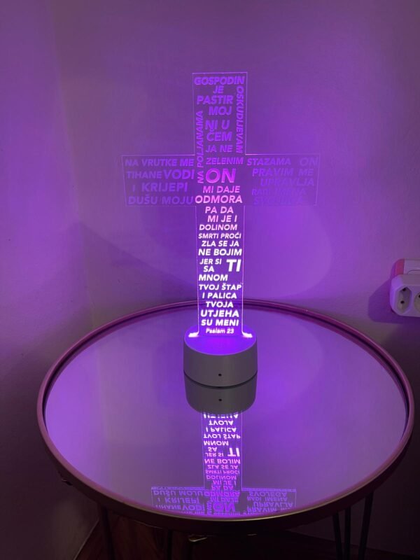 LED lampa – “Gospodin je pastir moj”